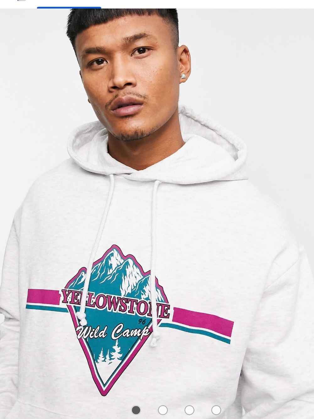 Asos Yellowstone graphic hoodie med